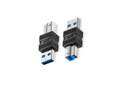 Adaptador Usb 3.0 B Macho (m) A A Macho (usb-m) - Paquete De 2