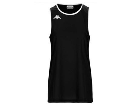 Camiseta sin Mangas de Hombre KAPPA Danca Negro (S)