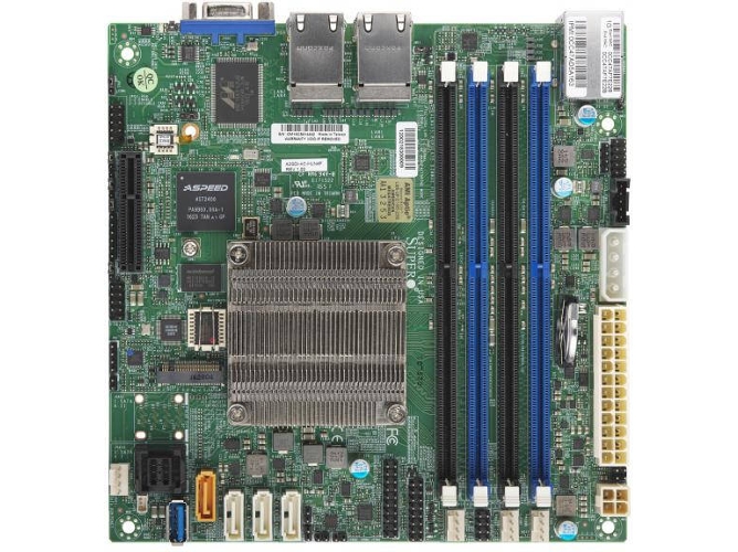 Placa Base SUPERMICRO A2SDI-4C-HLN4F (Socket - Intel - Mini ITX)