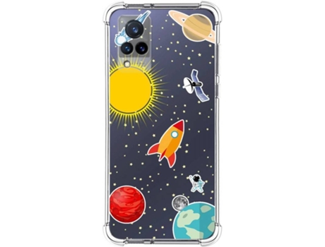 Carcasa Vivo V21 5G TUMUNDOSMARTPHONE Espacio Multicolor