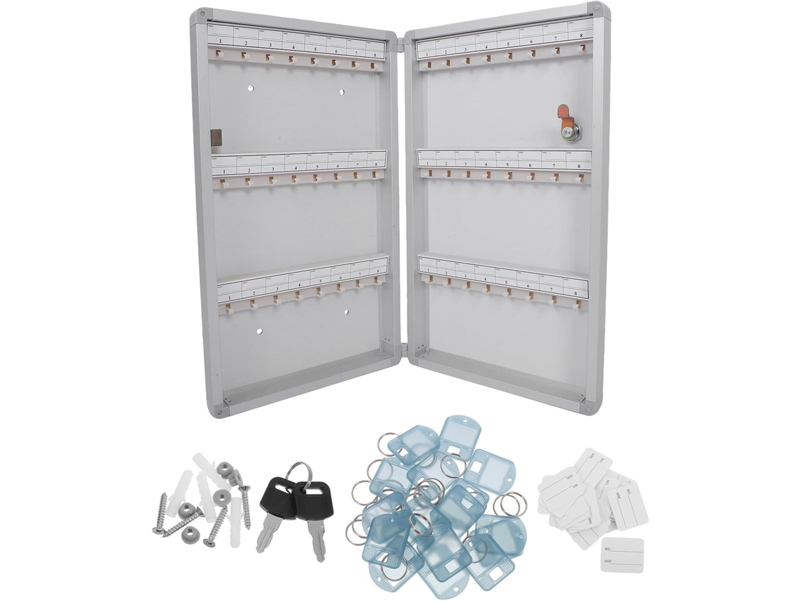 Caja Fuerte Para Llaves De Pared En Aleación De Aluminio.