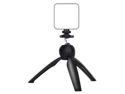 TRUYUETY Luz LED RGB 2500K-9000K regulable para cámara, luz portátil recargable para fotografía con zapata fría