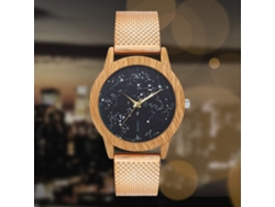 Reloj De Cuarzo Casual Unisex Con Correa De Silicona Oro Rosa