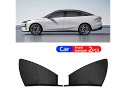 Proteção Solar Chrui Para Janela Lateral Dianteira Carro 2un (preto)