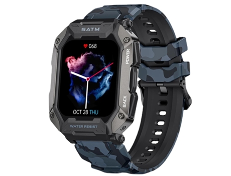 Relojes militares resistentes al agua 5ATM para exteriores, reloj inteligente deportivo con Bluetooth para hombres, reloj para realme huawei VEANXIN