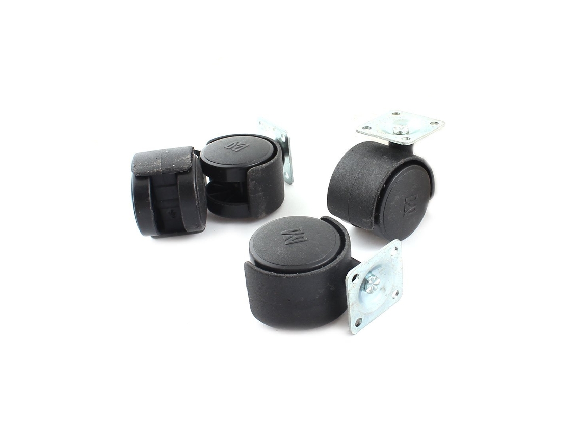 Rueda 41 Mm 4pcs 749r Para Muebles Ideal Para Uso Con Resistencia