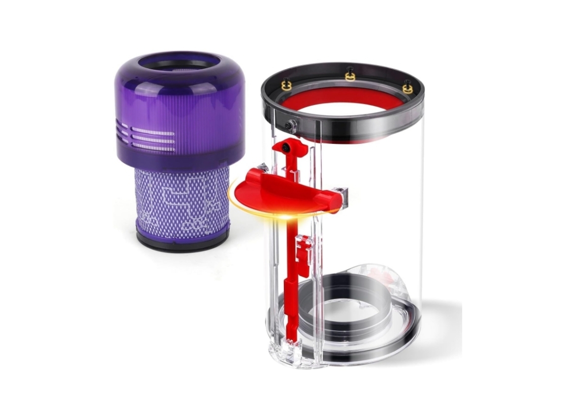 Recipiente de Pó e Filtro Para Dyson V11 V15 Sv14 Sv15 Sv22/970050-01/9 