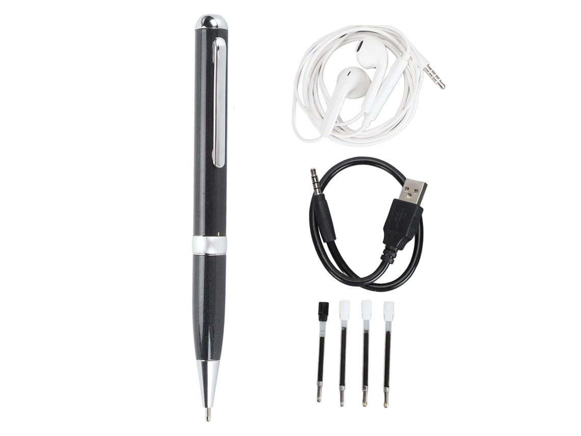 Gravador De Voz Digital Portátil Com Redução De Ruído Mp3 Player 128gb Para Sala De Aula E Exterior