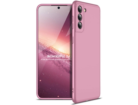 Funda para Samsung Galaxy S21 Plus PHONESHIELD Slim Armor 360º Rosa