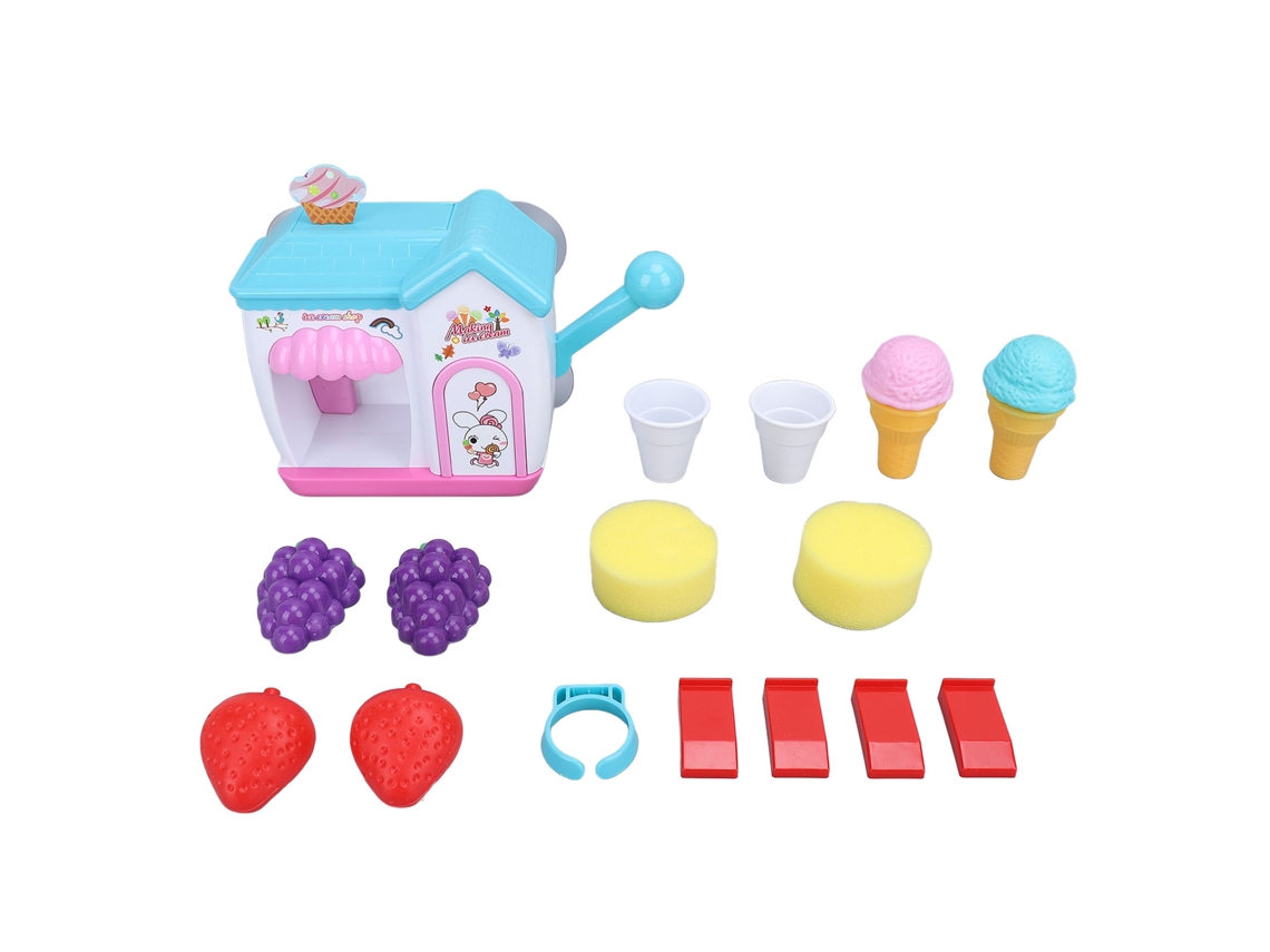 Máquina De Espuma De Helado Azul, Juguete De Baño Para Bebés Y Niños - Hora De Jugar Con Burbujas