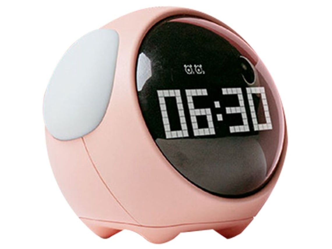 Reloj Multifuncional Con Forma De Perro, Despertador Digital Led.