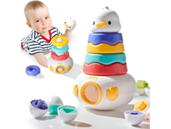 Juguete de anillos apilables para bebé - Digitallab Montessori Toys