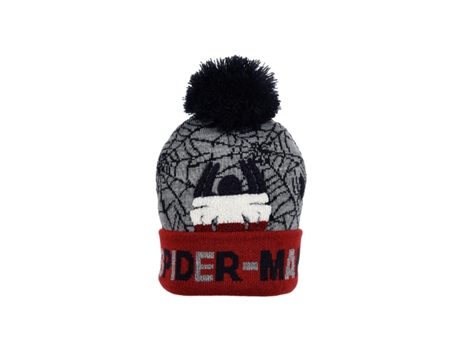 Gorro SPIDERMAN Hombre (52 cm - Gris)