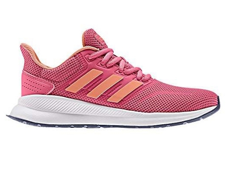 Zapatillas ADIDAS Runfalcon K Niños (36.6 - Rojo)