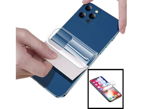 Kit Protector Hidrogel iPhone 7 Plus Phonecare Full Cover Frente E Verso Transparente