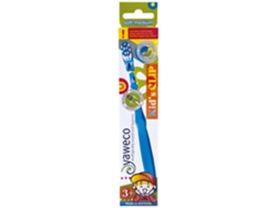 Cepillo Dental Clip Nylon Suave Media Azul Yaweco