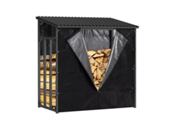 Caseta de Jardín GARDIUN (143 x 70 x 145 - Negro)