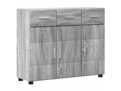 Aparador | Buffet con estante Florin Gray Sonoma 88,5 x 30,5 x 73 cm