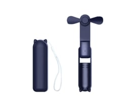 2000mah Mini Ventilador Portátil: Silencioso Y Ajustable Velocidad Del Viento, Equipado Con Una Fuente De Alimentación Recargable Usb