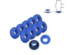 Set BENSON 10 Arandelas de Plástico para Toldos y Lonas