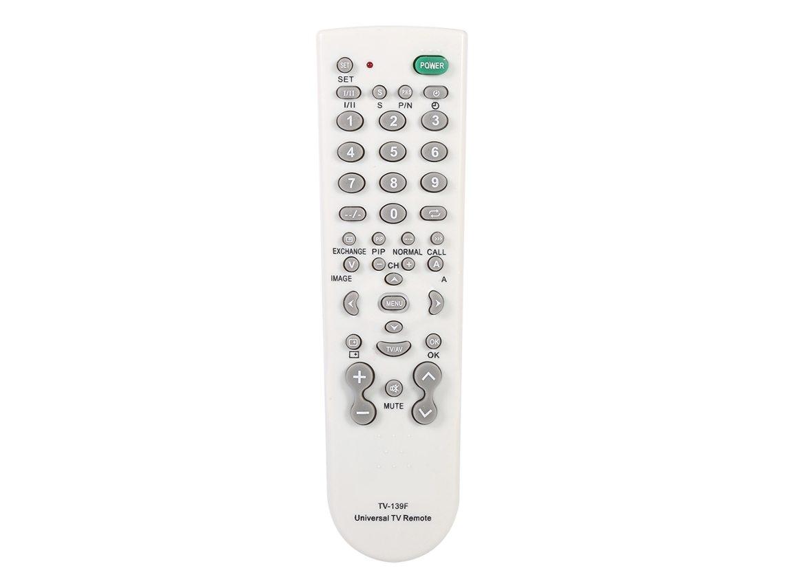Mando A Distancia Universal Inteligente Para Televisores Lcd Led Smart Tv - 139f Blanco (repuesto)