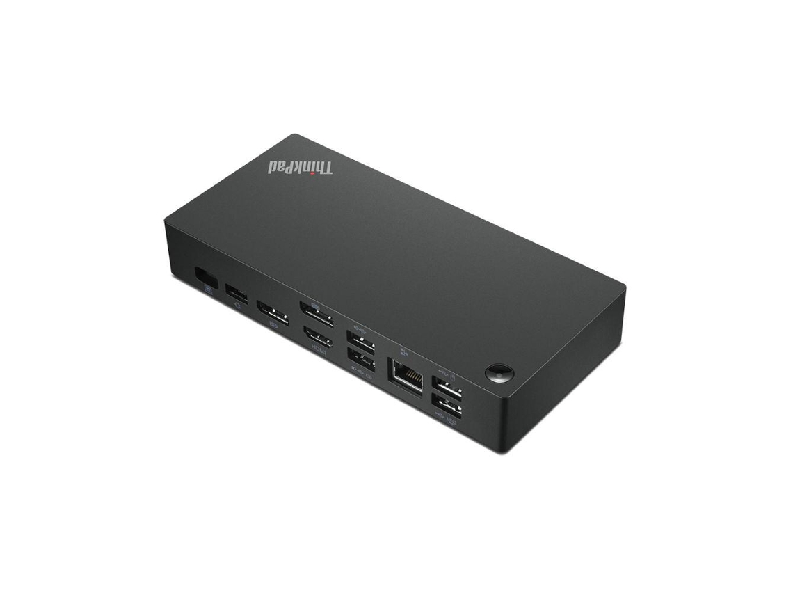 Concentrador USB de 3 puertos Lenovo 40Ay0090Eu negro