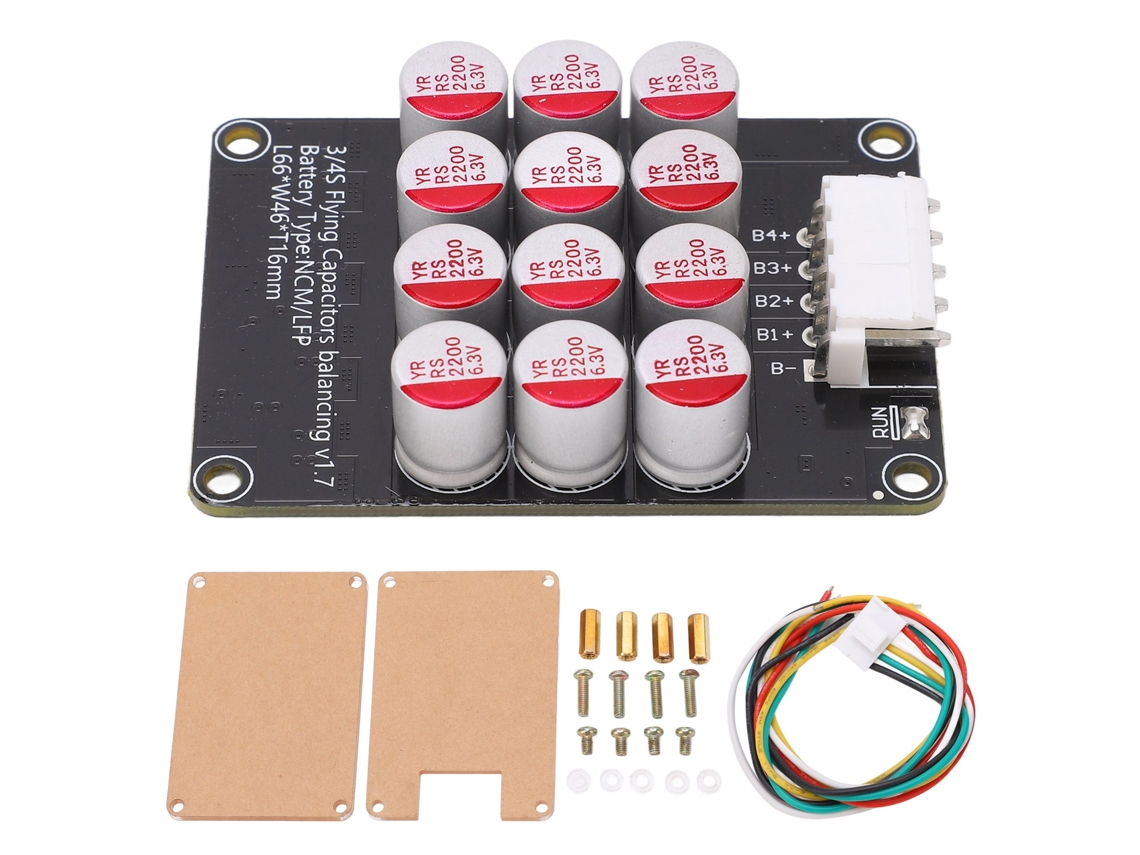 Equalizador Activo De Baterías 3s 4s 5a Placa Transferencia Energía 1.8v-4.5v Para Protección