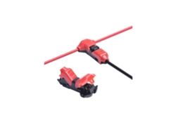 Conector Tipo T de 1 Polo de Cable No Pelado de 0.5mm para Tira LED IP40