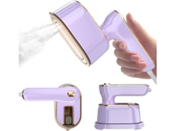 Miniplancha de vapor Hx 6198 de 1000 W, calentamiento rápido en 5 segundos, 2 en 1, ligera, para viajes, color morado Gusshious