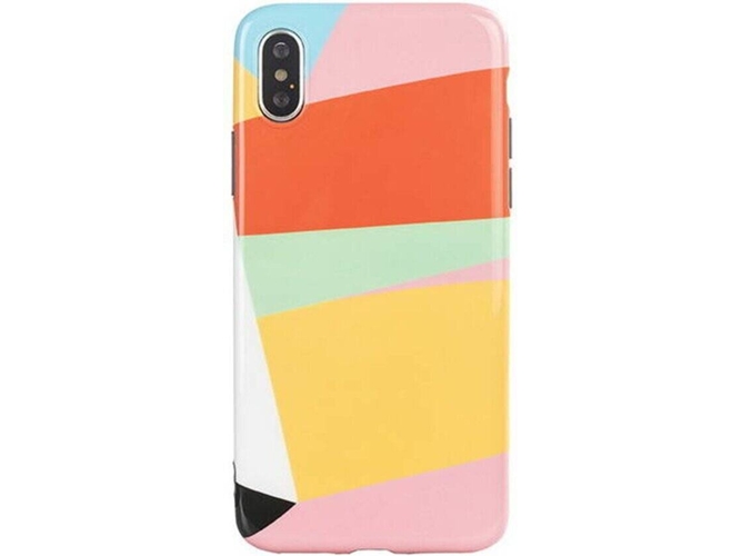 Funda iPhone XS Max TUCANO Shake Rosa