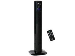 Ventilador De Torre Oscilante, Oscilación De 70°, 3 Modos Y 3 Velocidades,Temporizador De 12 Horas,45W,Apto Para Aromaterapia,Mando A Distancia