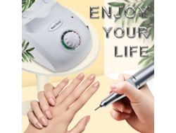 Máquina De Lixar Unhas 35000rpm Com Suporte Para Caneta, Pedal E Bits, Para Unhas Acrílicas, Manicure E Pedicure