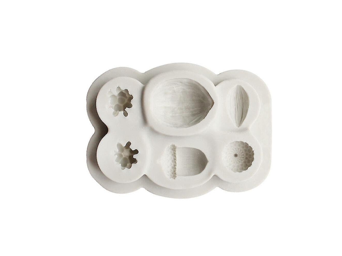Juego De 3 Moldes Para Pasteles Con 6 Agujeros, Moldes Para Galletas, Moldes Para Nueces, Herramientas Para Fondant