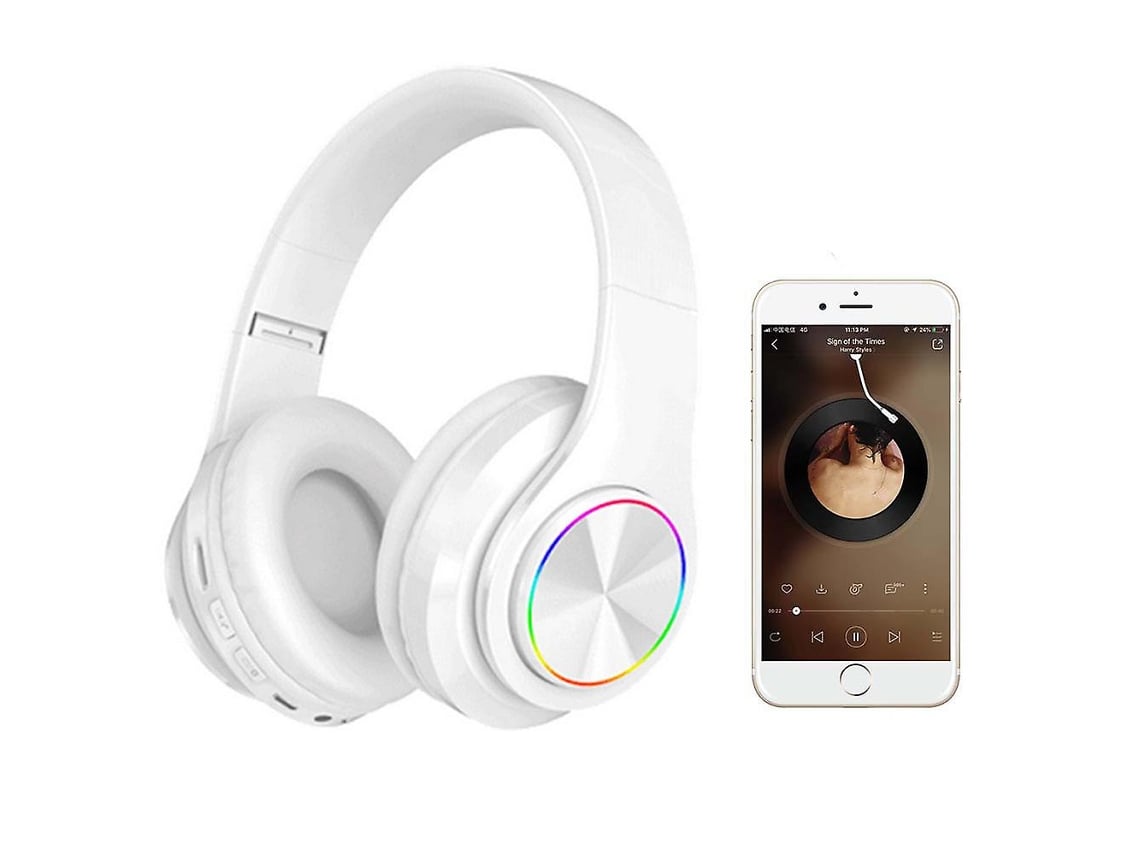 Auriculares Bluetooth YDCY inalámbricos estéreo plegables y