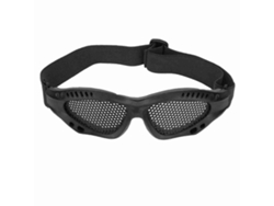 Gafas Protectoras Para Juegos Cs Con Malla Y Correa Ajustable - Negras