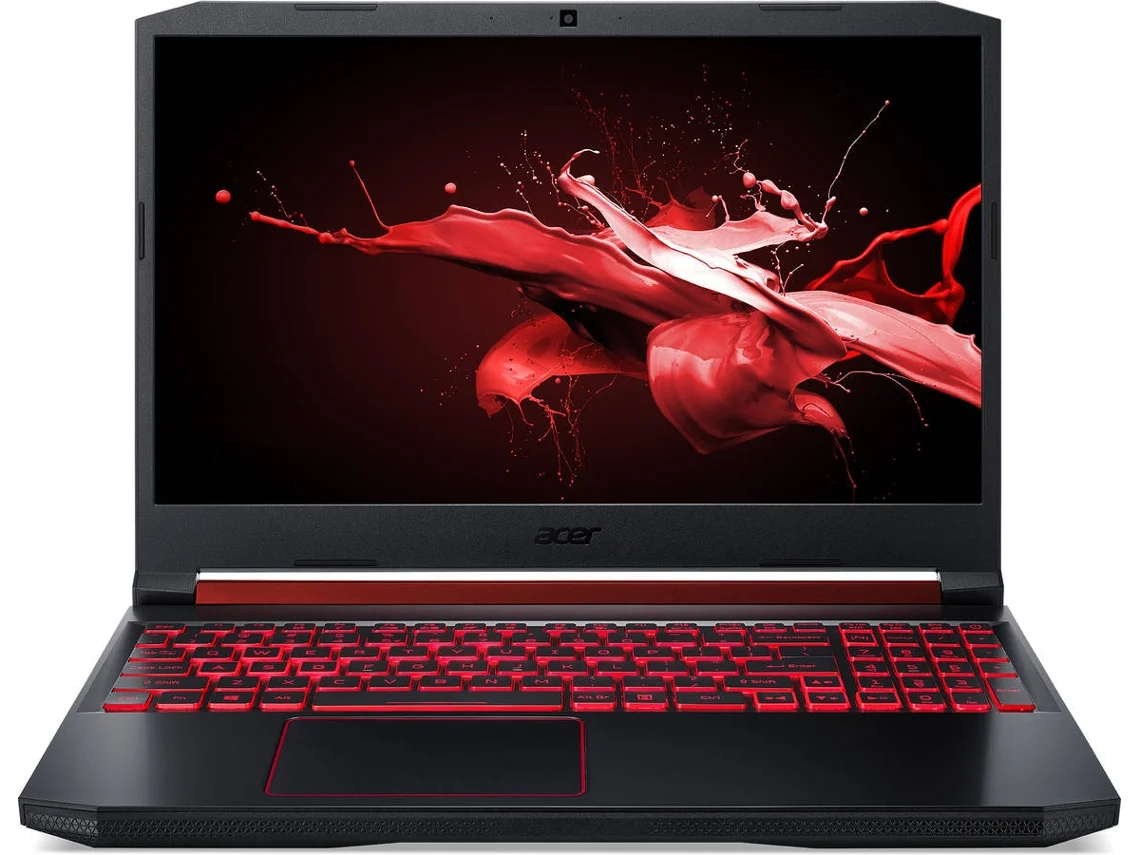 Portátil Gaming ACER Nitro 5 AN515-54-774K (Intel Core i7-9750H - NVIDIA GeForce GTX 1650 - RAM: 8 GB - 512 GB SSD - 15.6'')