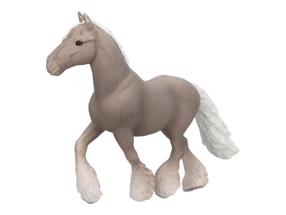 2026-figura De Caballo De Simulación Alta Con Detalles Rica En Plástico Duradero Juguete Estable Para Niños Decoración Hogar Caballo Gris Plata