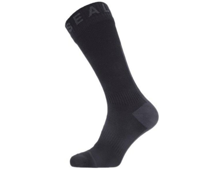 Calcetines SEALSKINZ Calcetine Impermeable Hydro Gri Negro