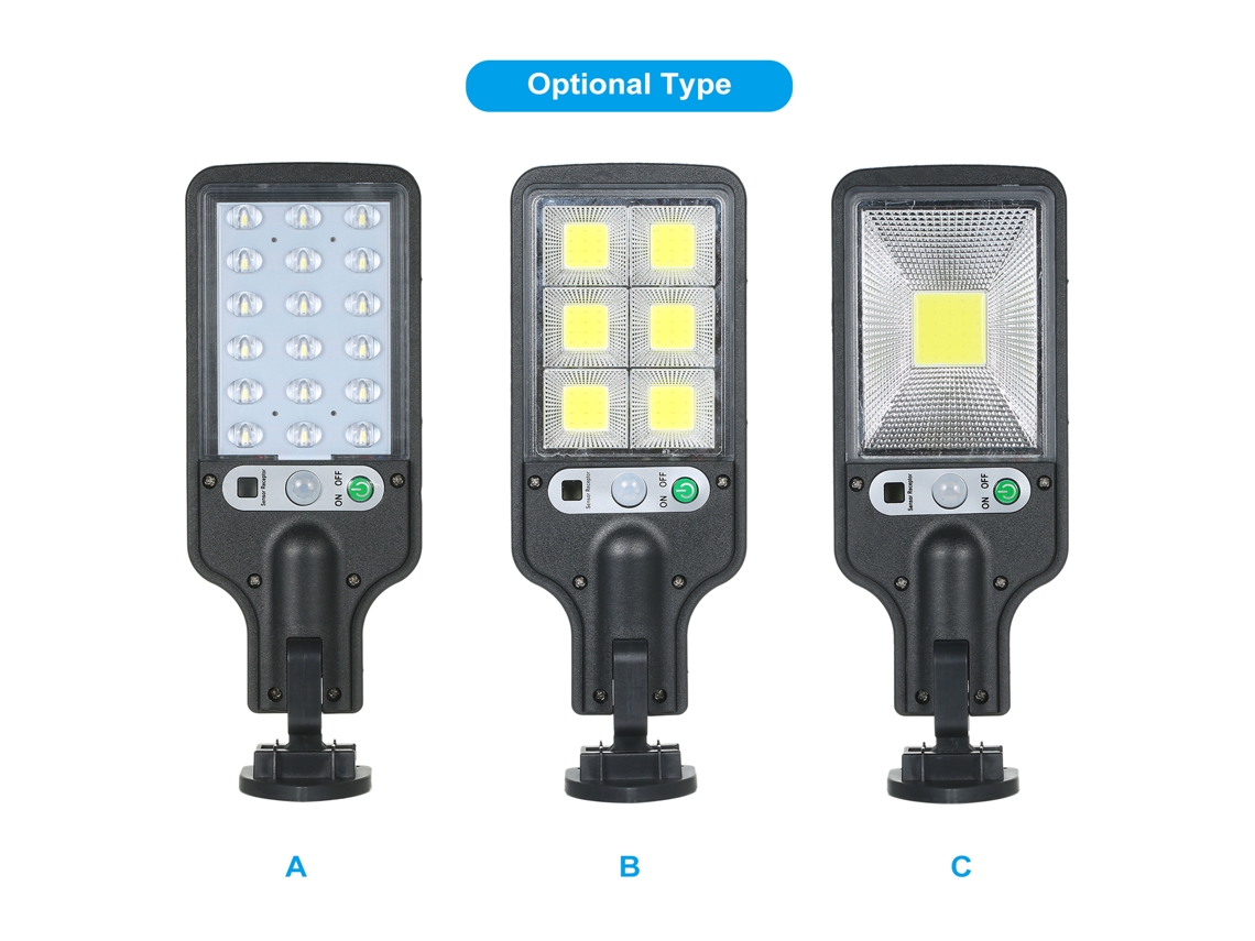 2026-30pcs Lámpara Solar Calle Cob Con Sensor De Movimiento Pir, 3 Modos, Resistente Al Agua Ip44 Para Patio Jardín