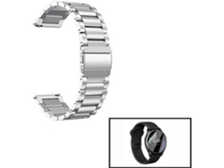 Correa + Herramienta + Protector Gel PHONECARE Acero Stainless Lux OnePlus Oneplus Watch Gris
