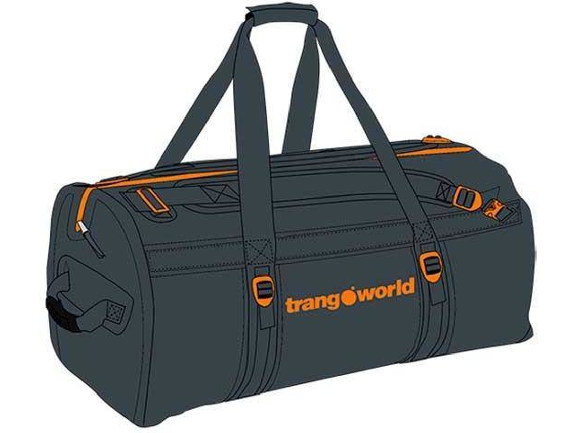 Bolsa de Viaje TRANGOWORLD malla Unisex (Negro)