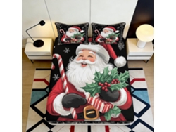Microfibra Estampado Funda Cama Diseño Microfibra Diseño Almohada Juego Color 200x25cm