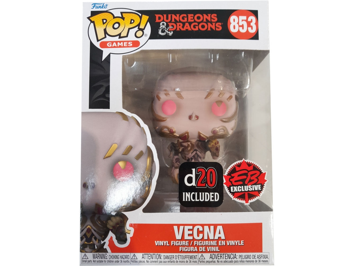 Figura Pop Vecna ​​de Dungeons Dragons Exclusiva B.active