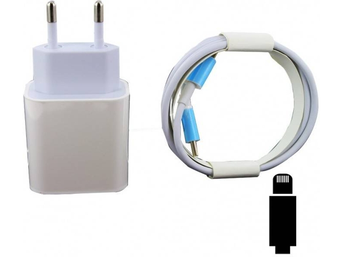 Tipo CYOO PD01 cargador + cable C para Lightning, White CY121760