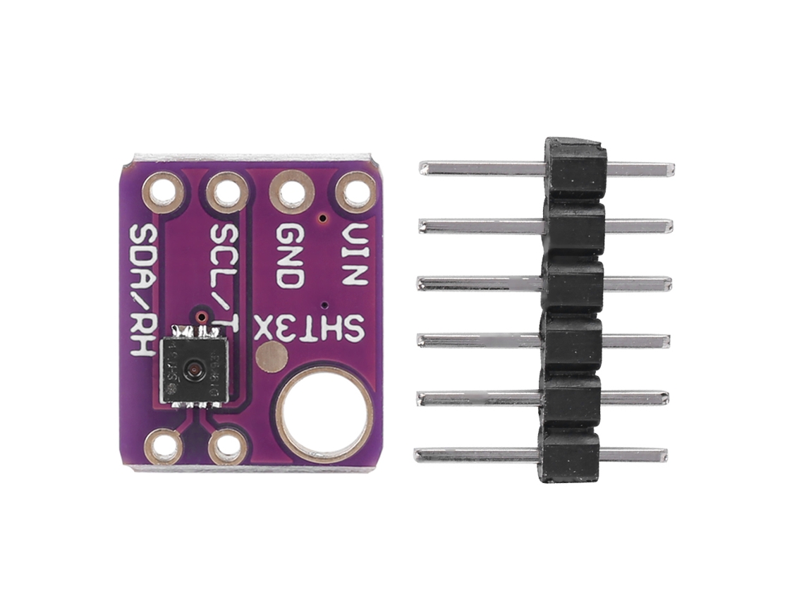 Módulo Sensor De Temperatura Y Humedad Gy-sht31 D Con Interfaz I2c Y Salida Digital.