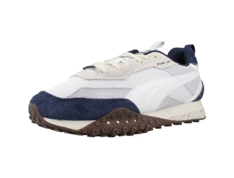 Zapatos de Hombre PUMA YELLOW Blktop Rider Preppy Tecido Blanco (42)