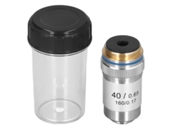 Objetivo de microscopio acromático 40x de alta magnificación RMS, placa de 20,2 mm