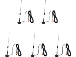 Antena Magnética De Doble Banda 5x Para Coche Ut-106uv Sma-hembra Para Walkie-talkie Uv-5r-