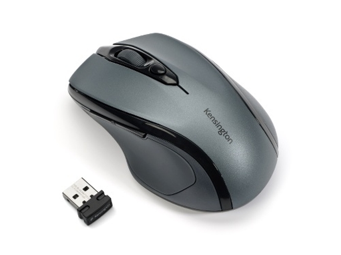 Ratón KENSINGTON Pro (Inalámbrico - Óptico - 1750 dpi - Gris)