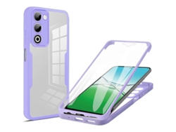 Funda De Acrílico Tpu Transparente Compatible Con Oppo A5 5g Con Película De Pantalla Pet